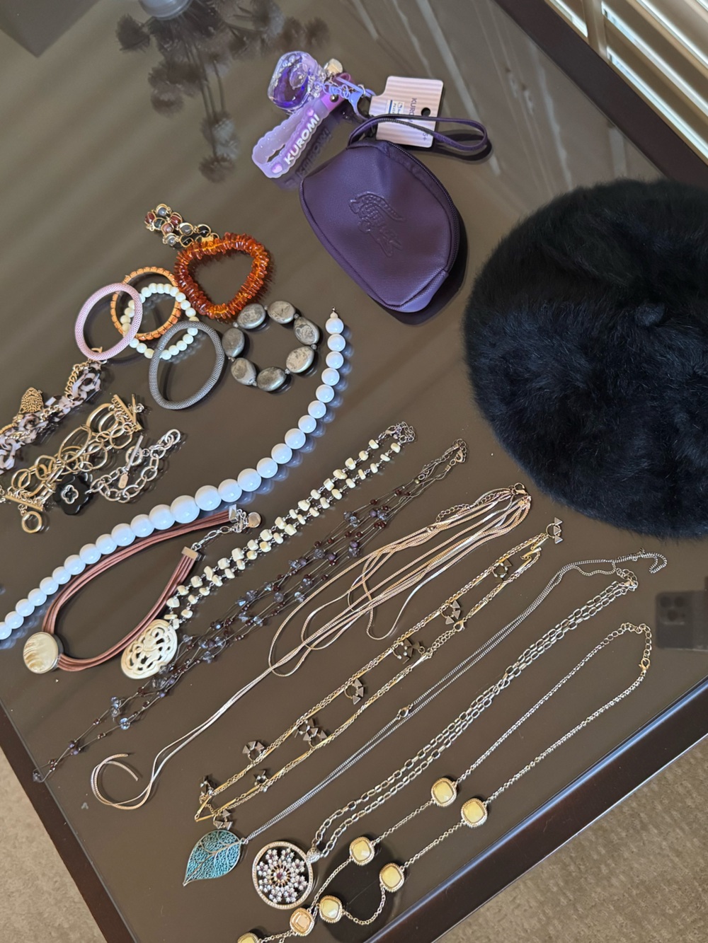 Vintage Jewelry Accessories Grab Bag AXCS Beret Kuromi NWT